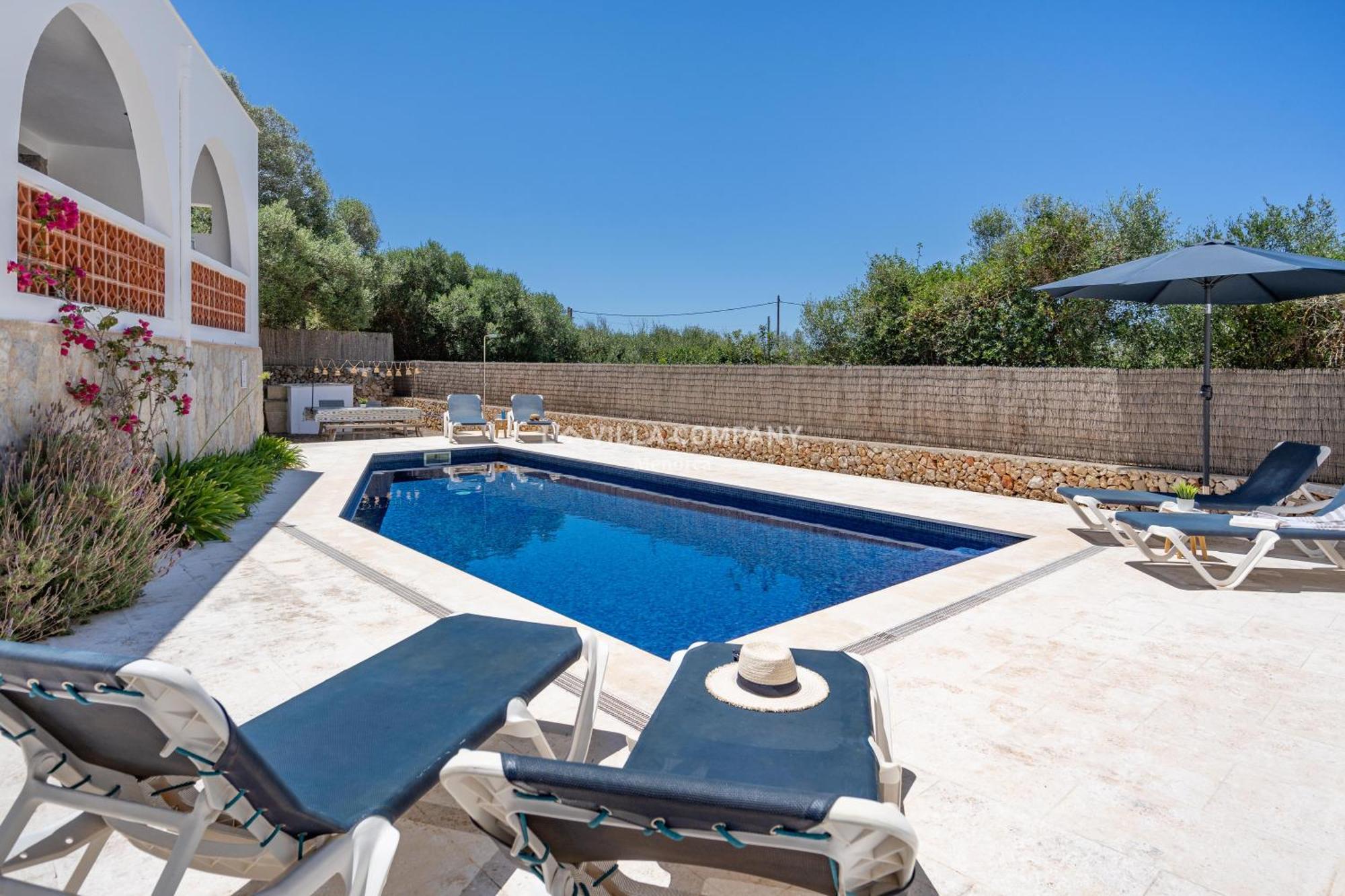 Villa Caterina Cala En Porter  Exterior foto