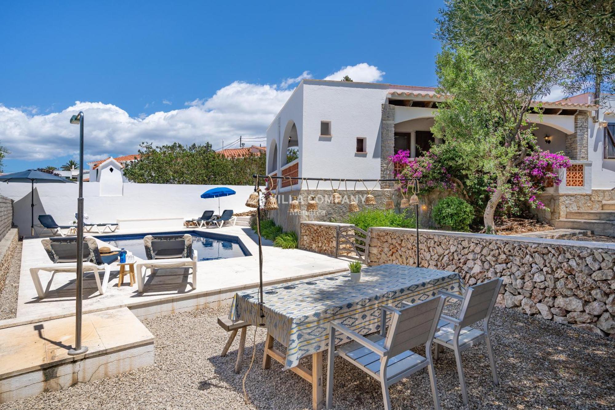 Villa Caterina Cala En Porter  Exterior foto